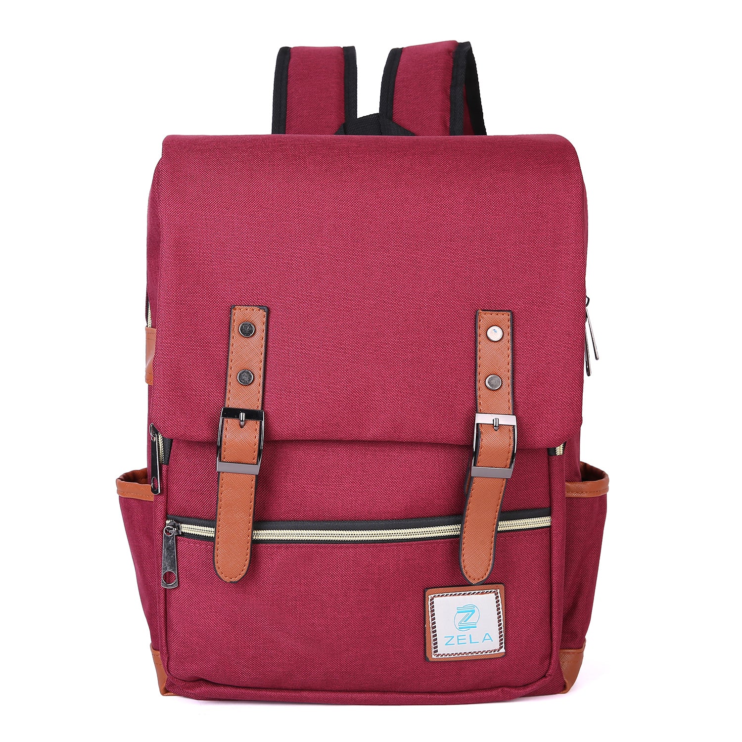 Slim Laptop Backpack, Fits 15-Inch (Wine Red)