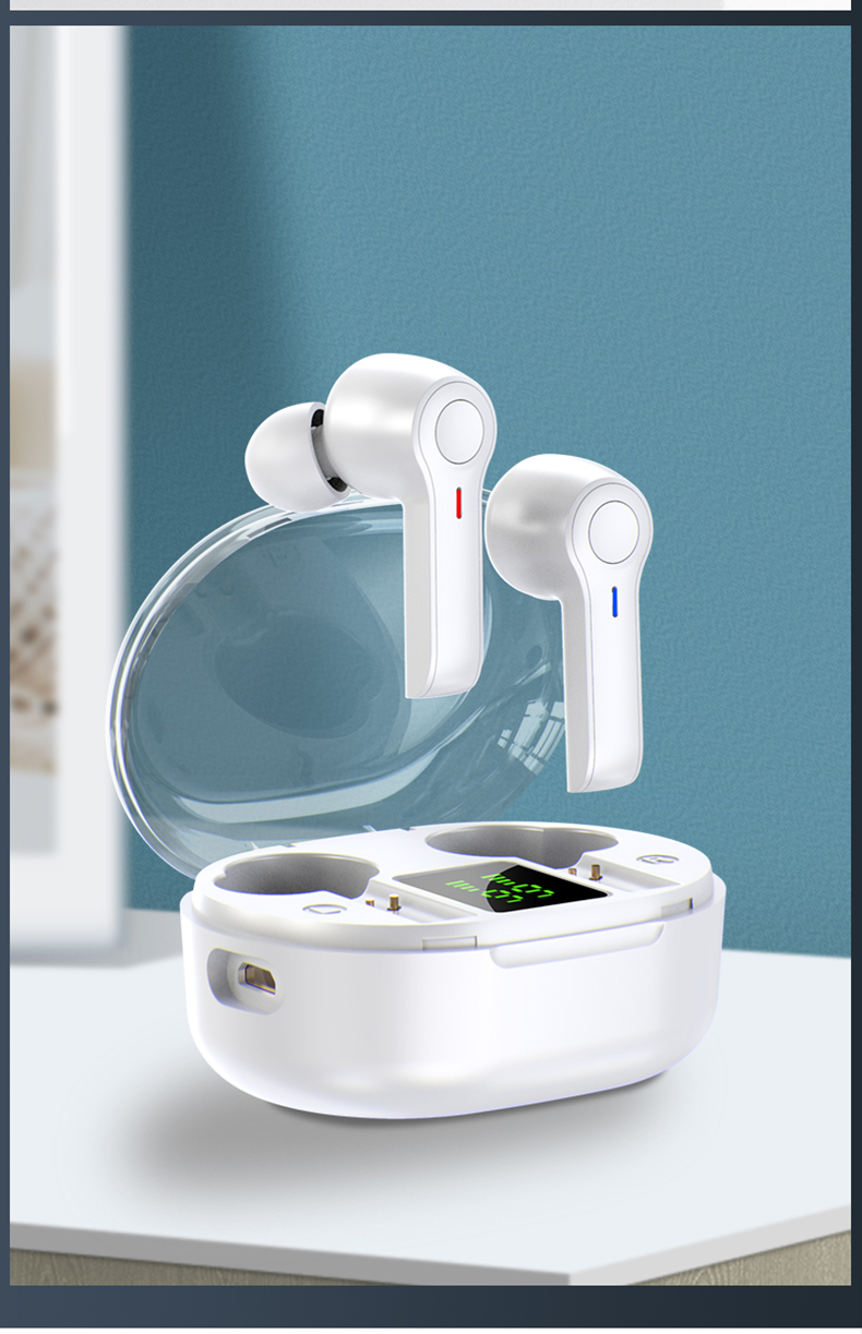 LED Display Wireless Earbuds, Bluetooth 5.0