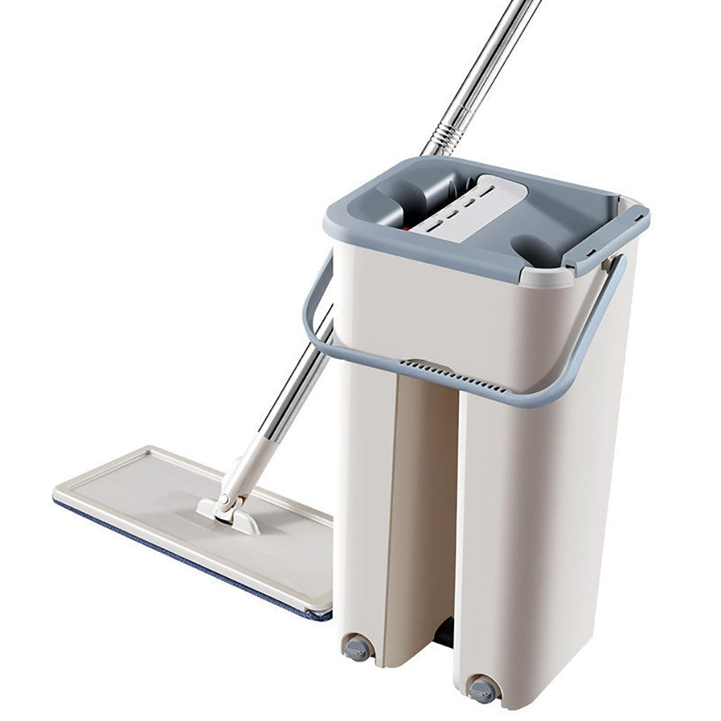 Flat Squeeze Mop and Bucket Set
