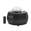 LED starry sky projector night light with Bluetooth speaker