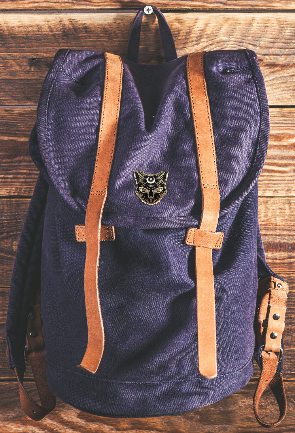 Black Cat Enamel Pin