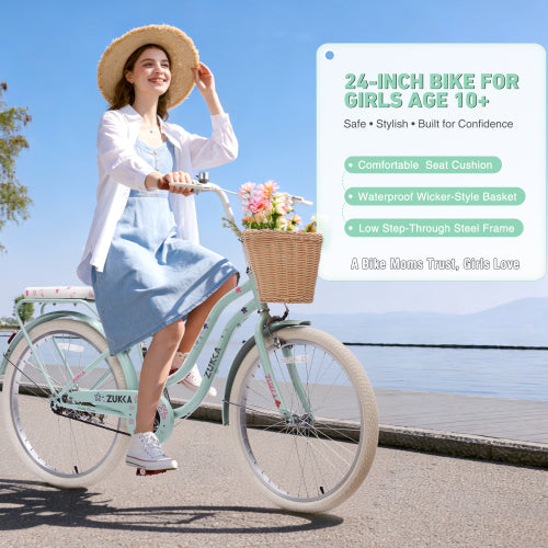 Vélo Cruiser 24 pouces pour filles
