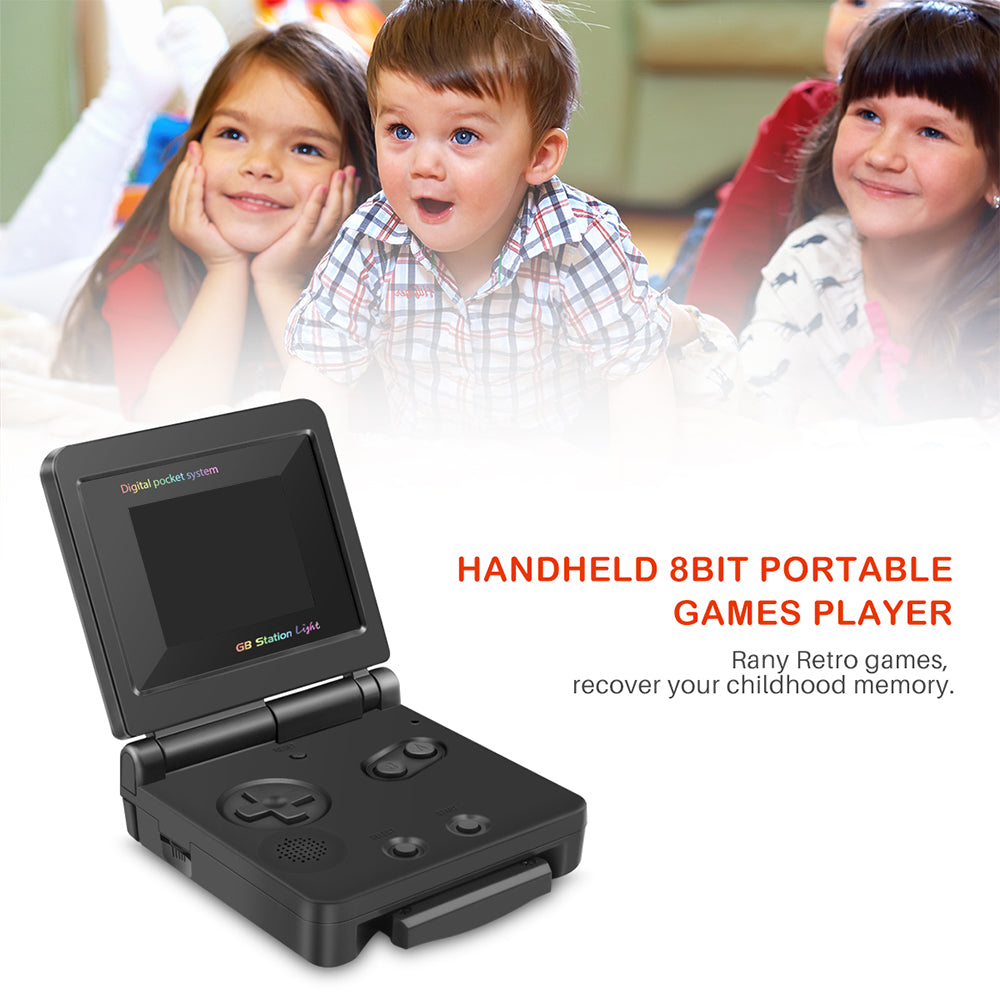 Retro 8-Bit Portable Game Console