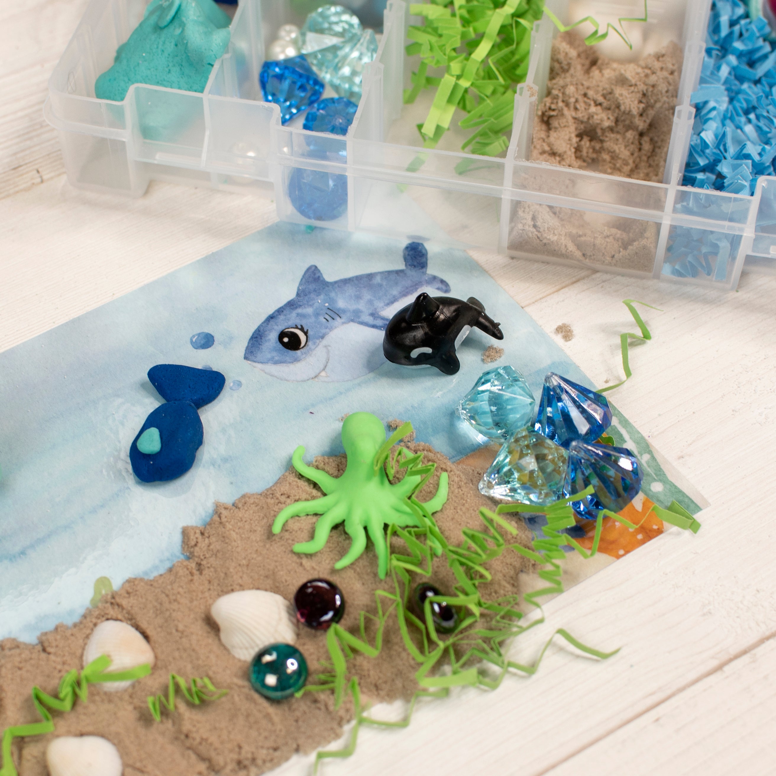 Shark Sensory Play Kit for Kids