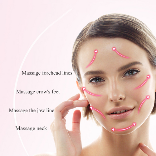 Masseur-rouleau facial anti-rides