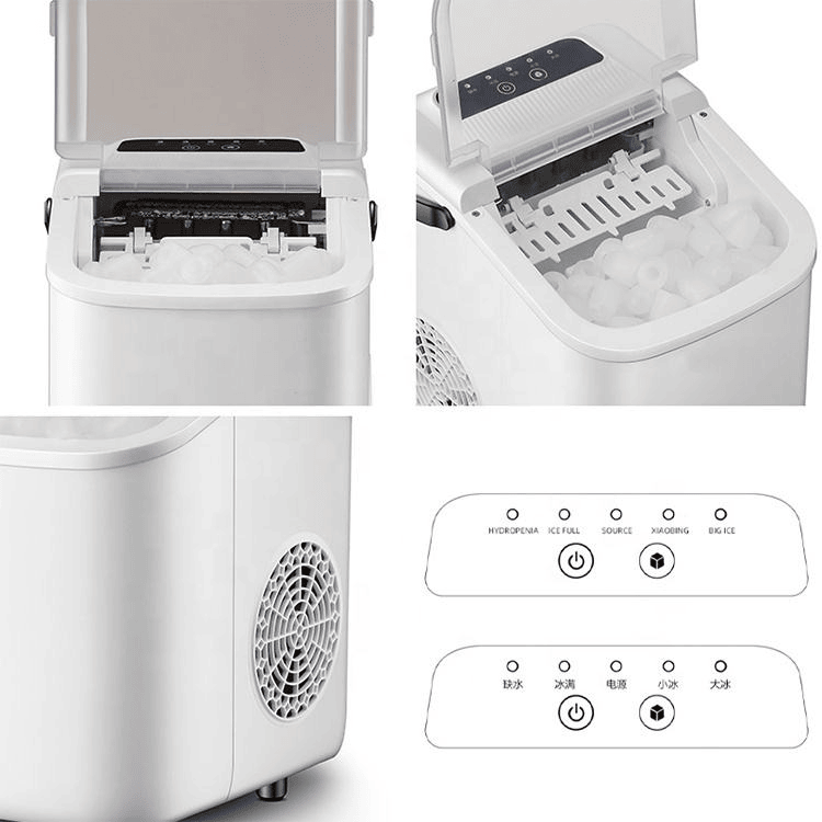 Portable Bullet Ice Maker, 26 lbs per Day (Home and Camping)