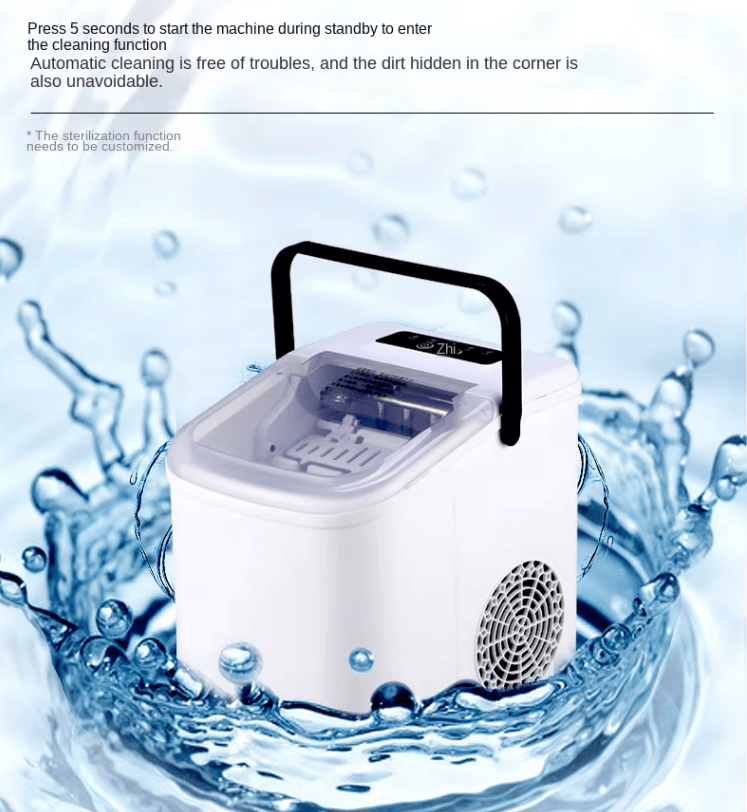 Portable Bullet Ice Maker, 26 lbs per Day (Home and Camping)