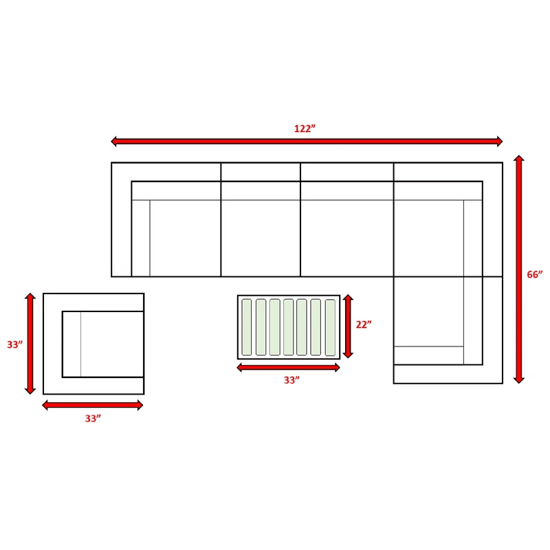 Pre-Assembled 7-Piece Rattan Sectional: Easy Outdoor Living