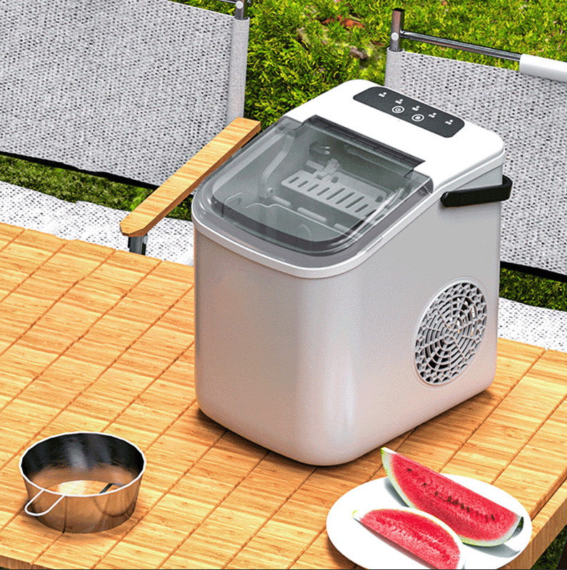 Portable Bullet Ice Maker, 26 lbs per Day (Home and Camping)