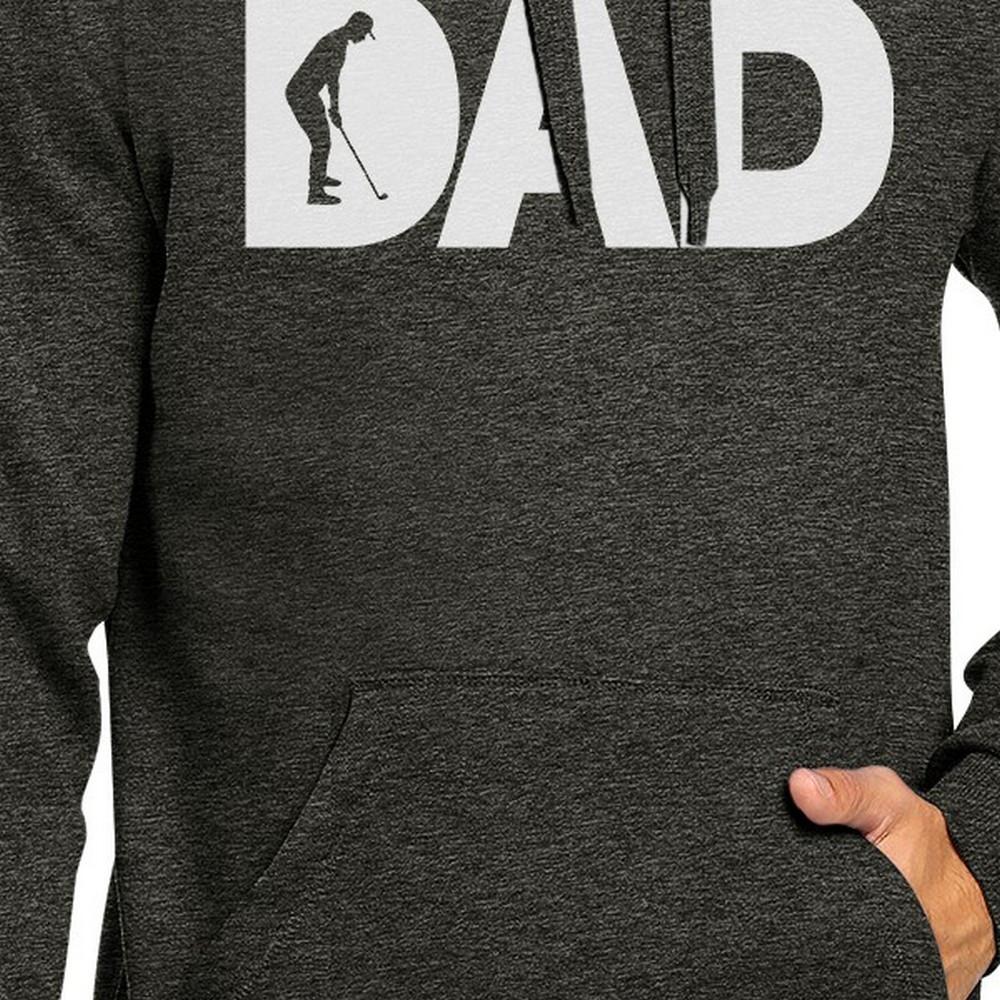 Golf Dad Fleece Pullover Hoodie, Gray