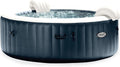 Purespa Bubble Massage Spa Set For Six With Contoured Headrests And