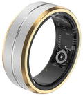 Waterproof Smart Ring Fitness Tracker (Silver/Gold)