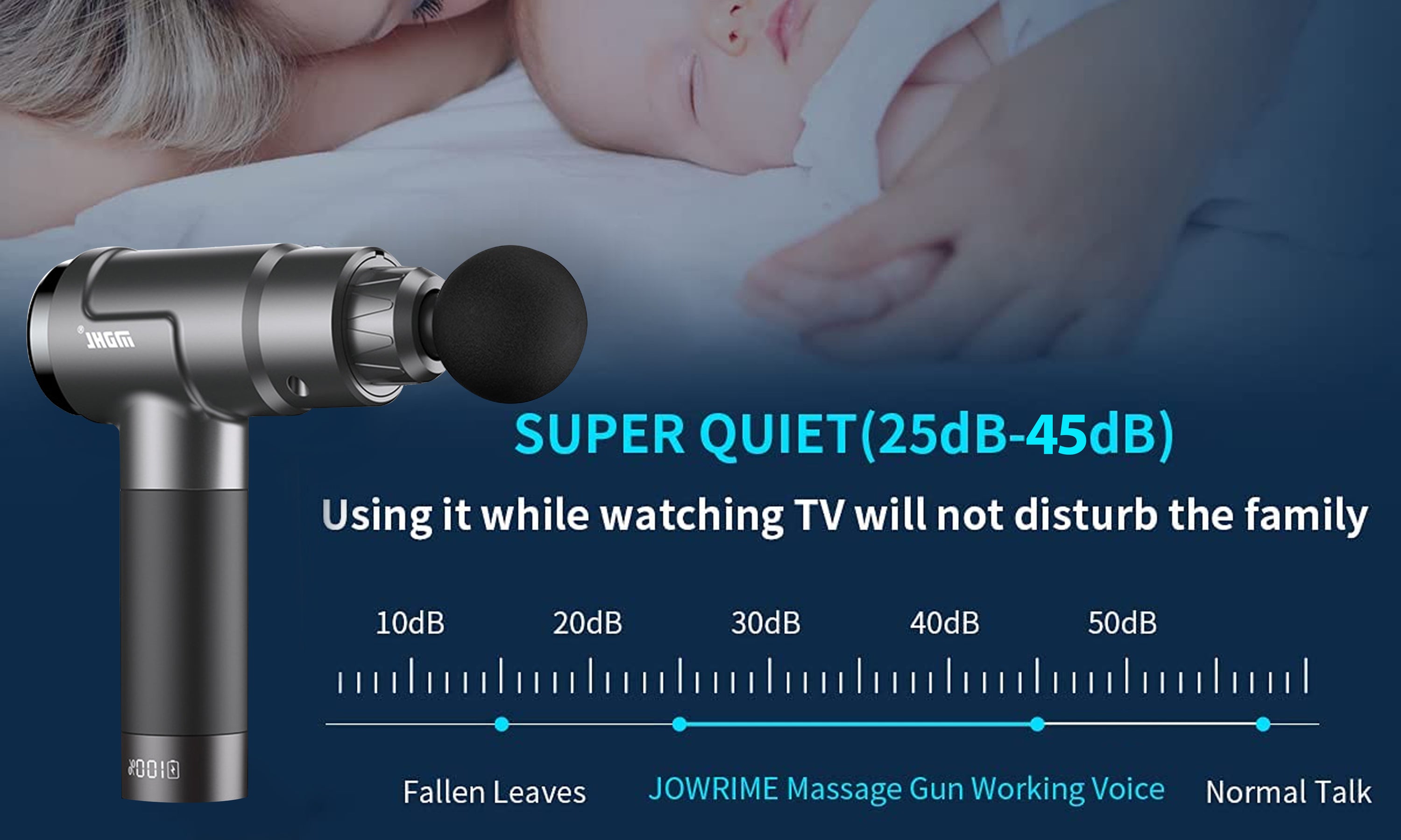 Deep Tissue Percussion Massage Gun