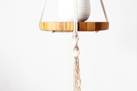 Macrame Plant Hanger and Pot Holder