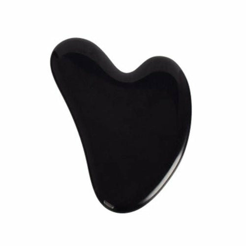Outil de massage facial Gua Sha en pierre naturelle