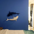 3D Shark Wall Art DIY Papercraft Kit