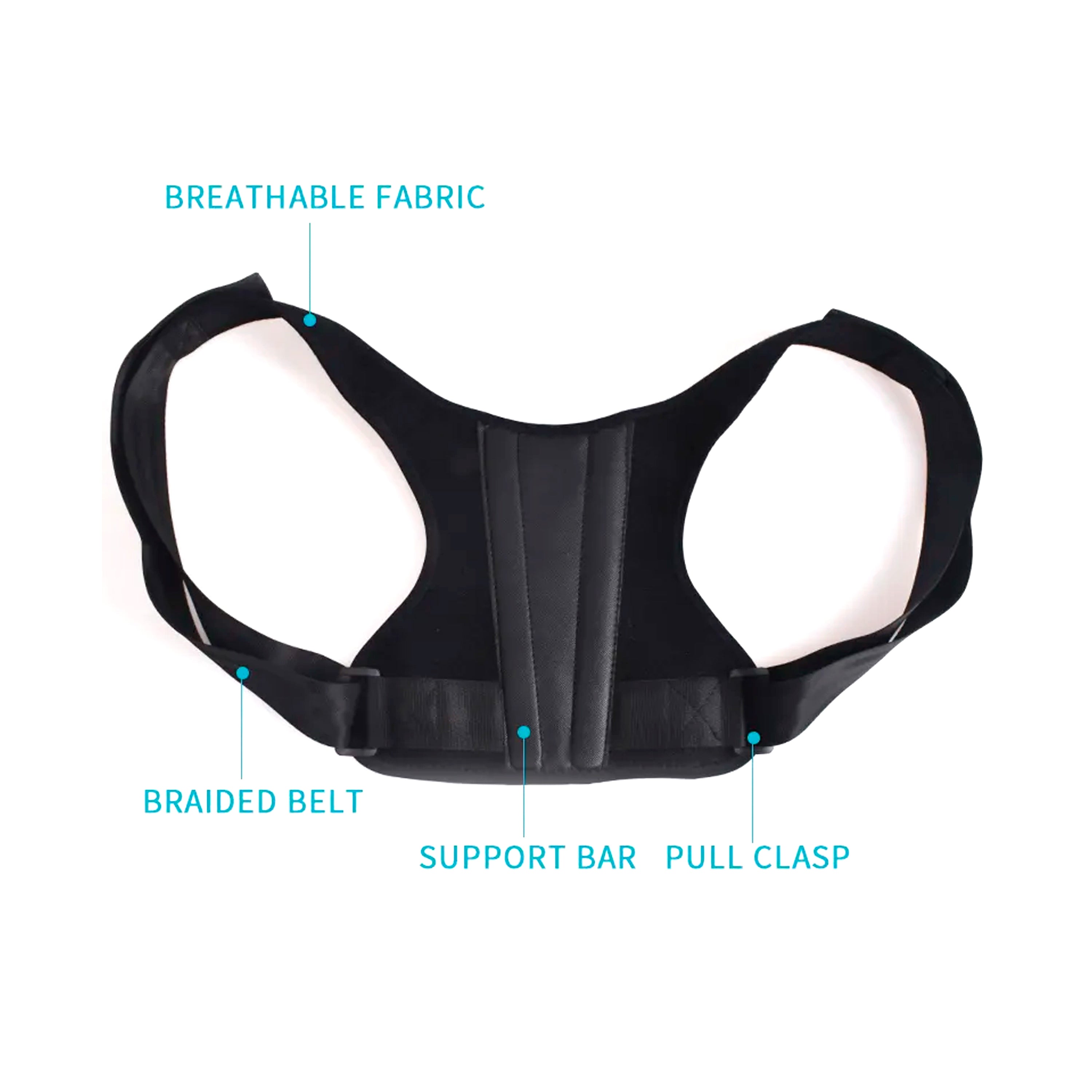 Posture Corrector with Back Support Bar