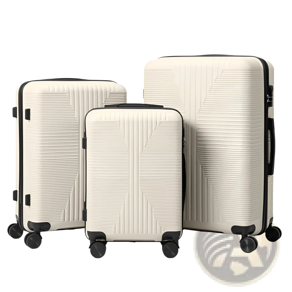 Premium 3 Piece Pp Hardshell Spinner Suitcase Set