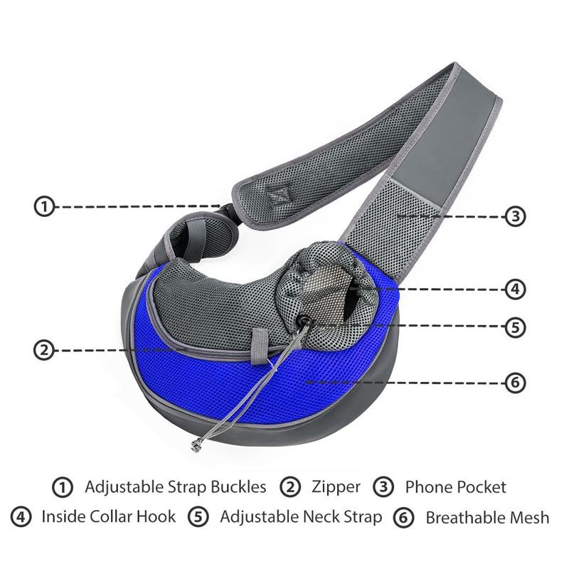 Pet Travel Shoulder Carrier Bag