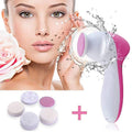 5-in-1 Facial Cleansing Brush Set