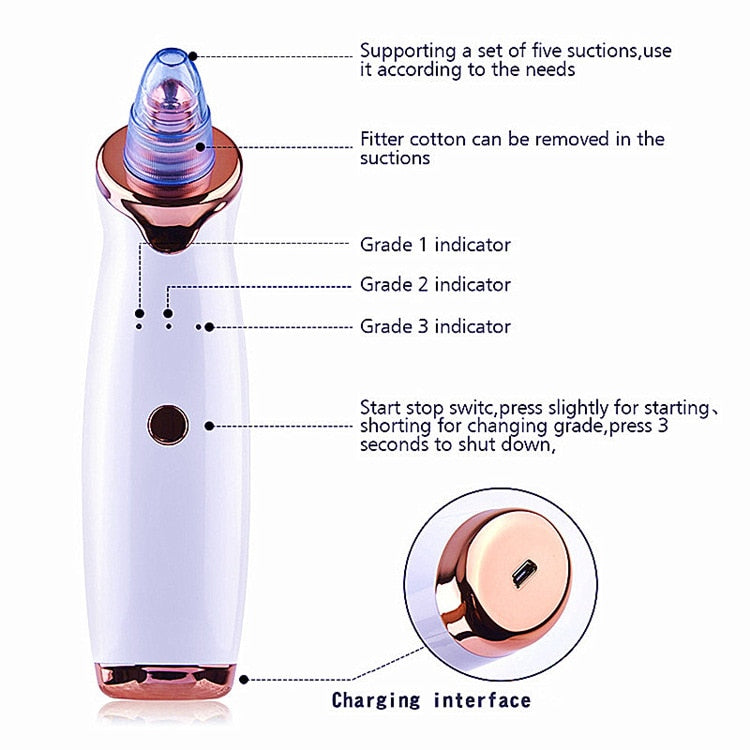 Electric Blackhead Remover Vacuum