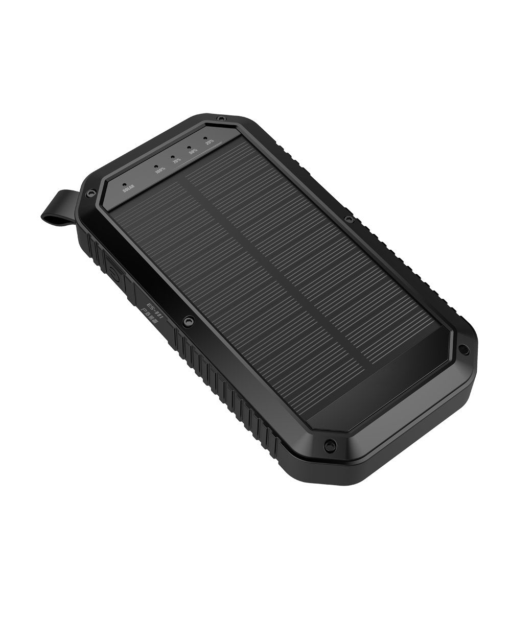 Sun Chaser Solar Wireless Charging Power Bank, 10,000 mAh