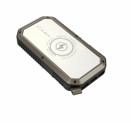 Sun Chaser Solar Wireless Charging Power Bank, 10,000 mAh