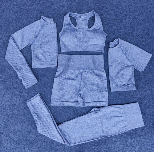 Seamless Yoga Set, 5-Piece