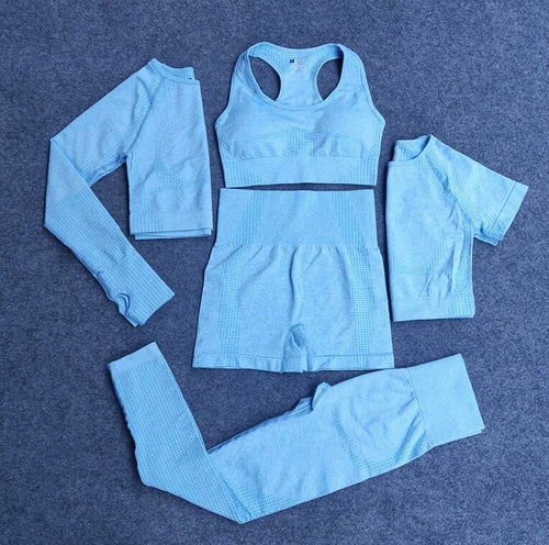 Seamless Yoga Set, 5-Piece
