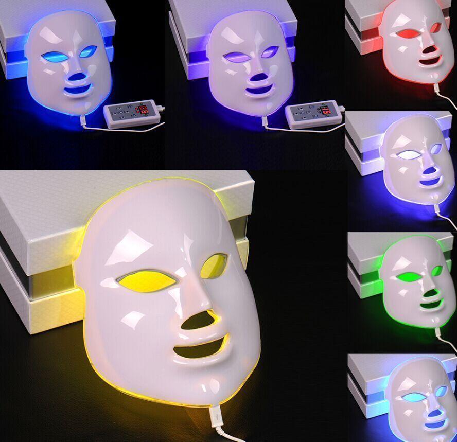7-Color LED Photon Facial Mask for Skin Rejuvenation