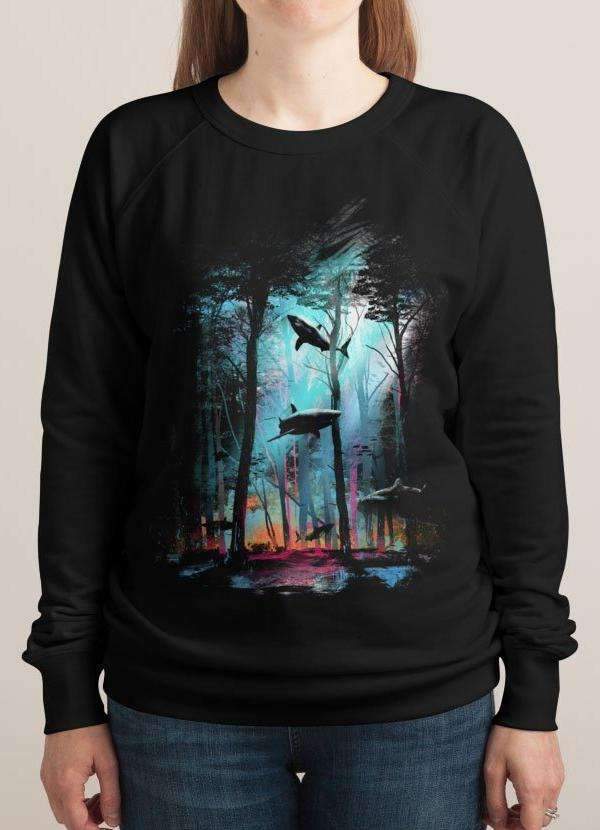 Shark Forest Women's Graphic Sweatshirt