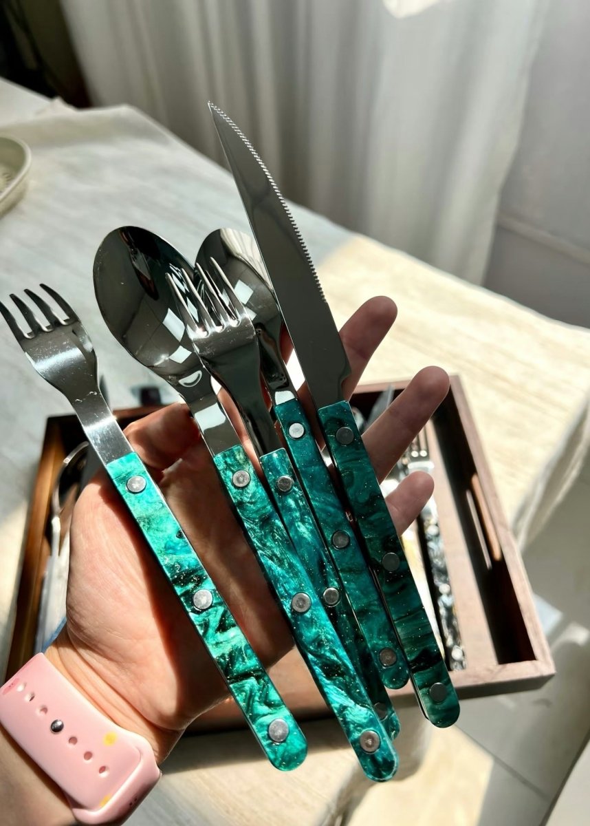 Terra Bistrot Flatware Set, 10-Piece
