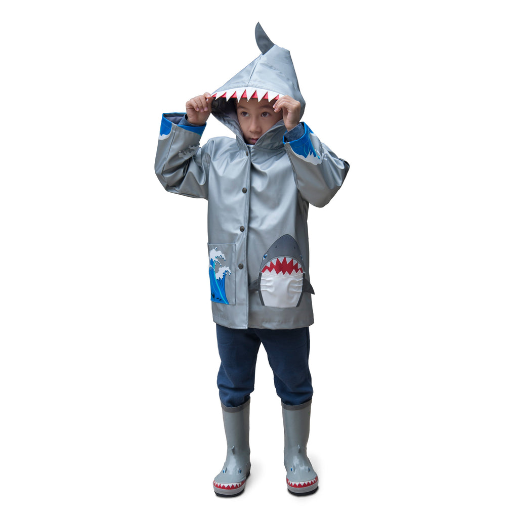 Kids Shark Rain Boots