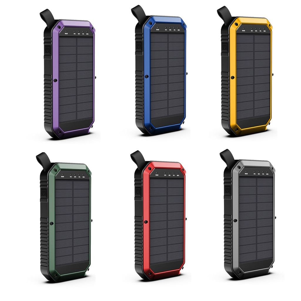 Sun Chaser Solar Wireless Charging Power Bank, 10,000 mAh