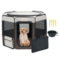 Foldable Pet Playpen, 36 in Portable Dog Crate Kennel