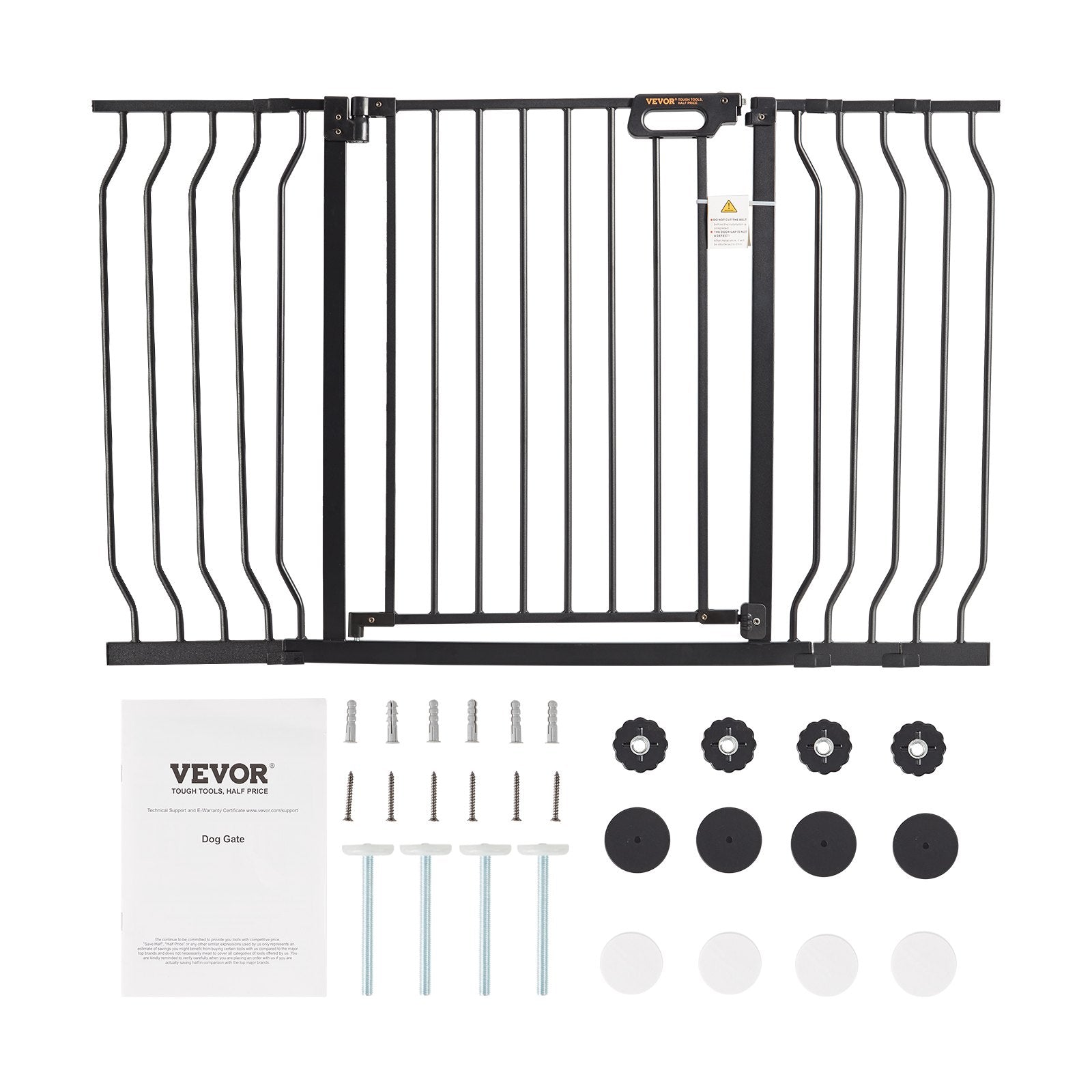 Extra Wide Baby Gate for Stairs, 29.5-51 in Adjustable
