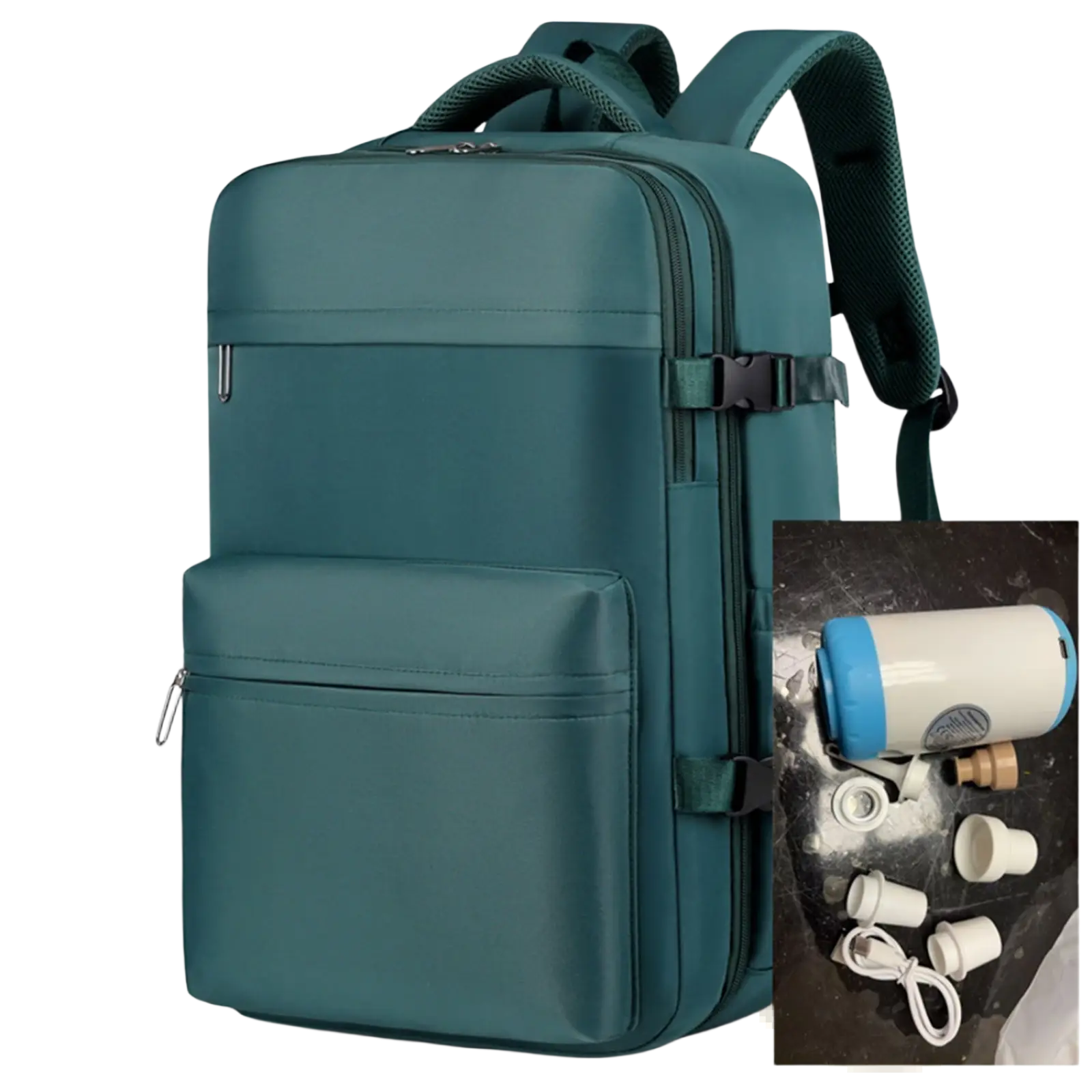 Vacuum Compression Laptop Backpack 15 Inch 35l