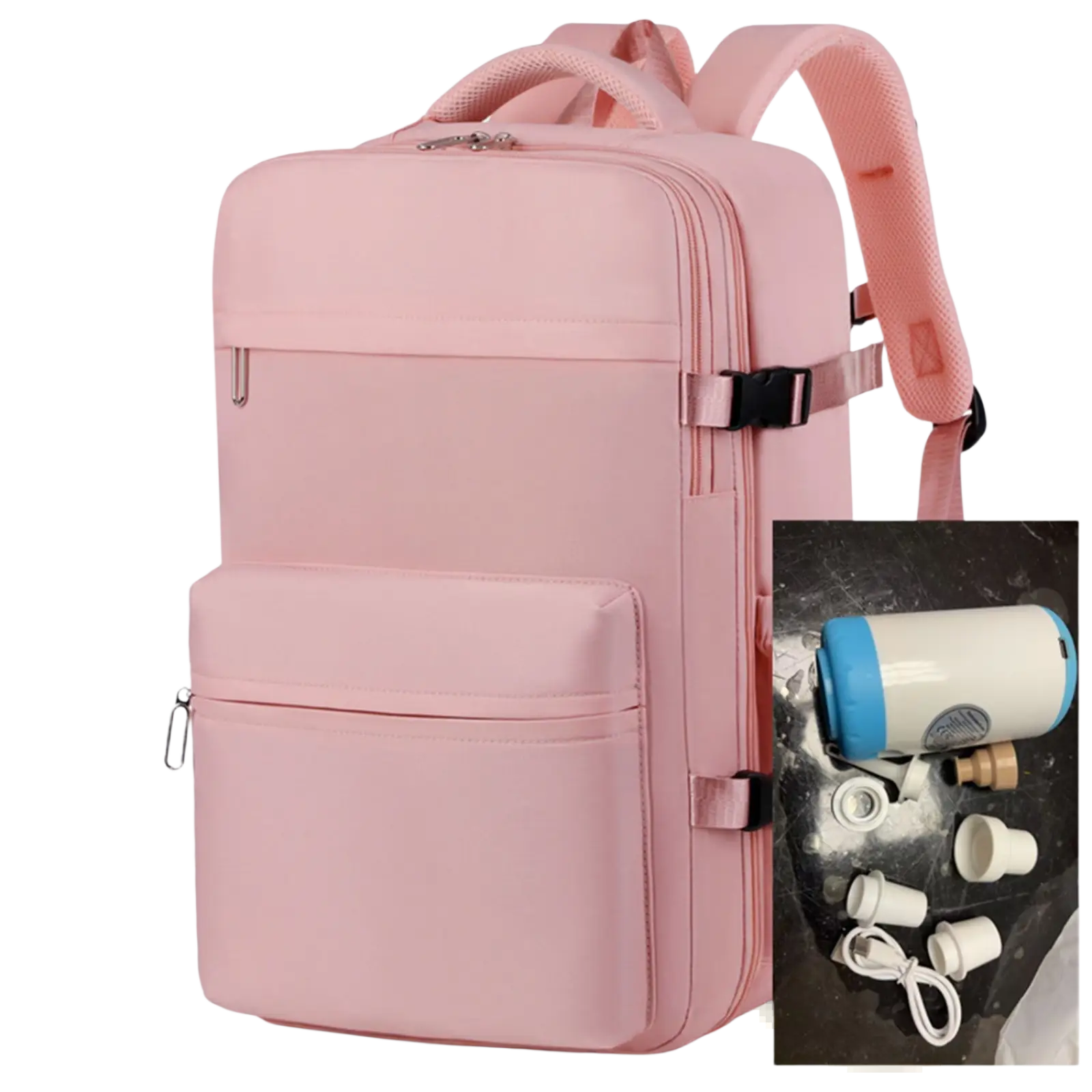 Vacuum Compression Laptop Backpack 15 Inch 35l